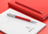Graf von Faber-Castell, Kugelschreiber,Tamitio, India Red - Schreib und Stil