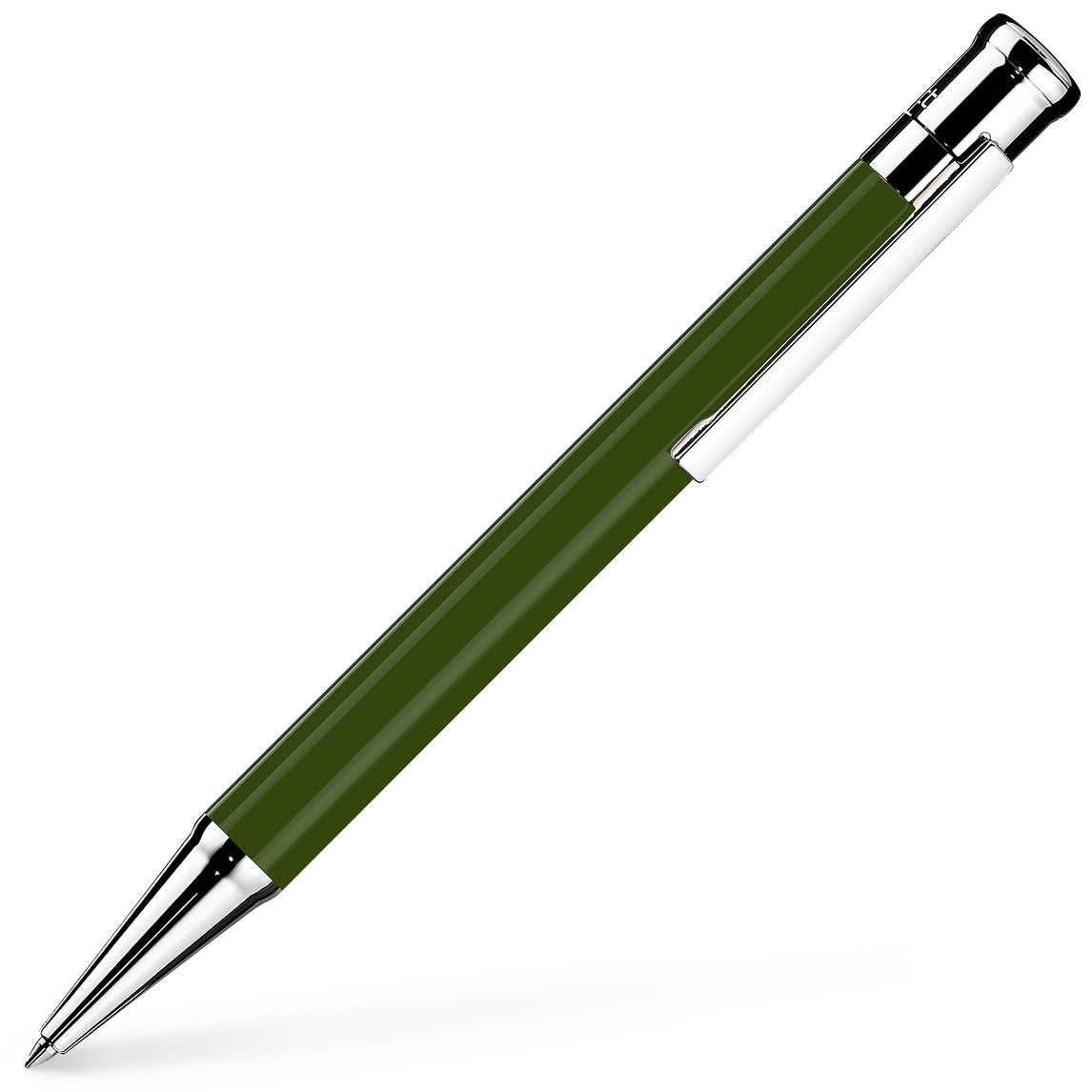 OttoHutt, Kugelschreiber, design04, Olive, Glanz