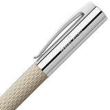 Faber-Castell, Kugelschreiber, Ambition, OpArt White Sand - Schreib und Stil