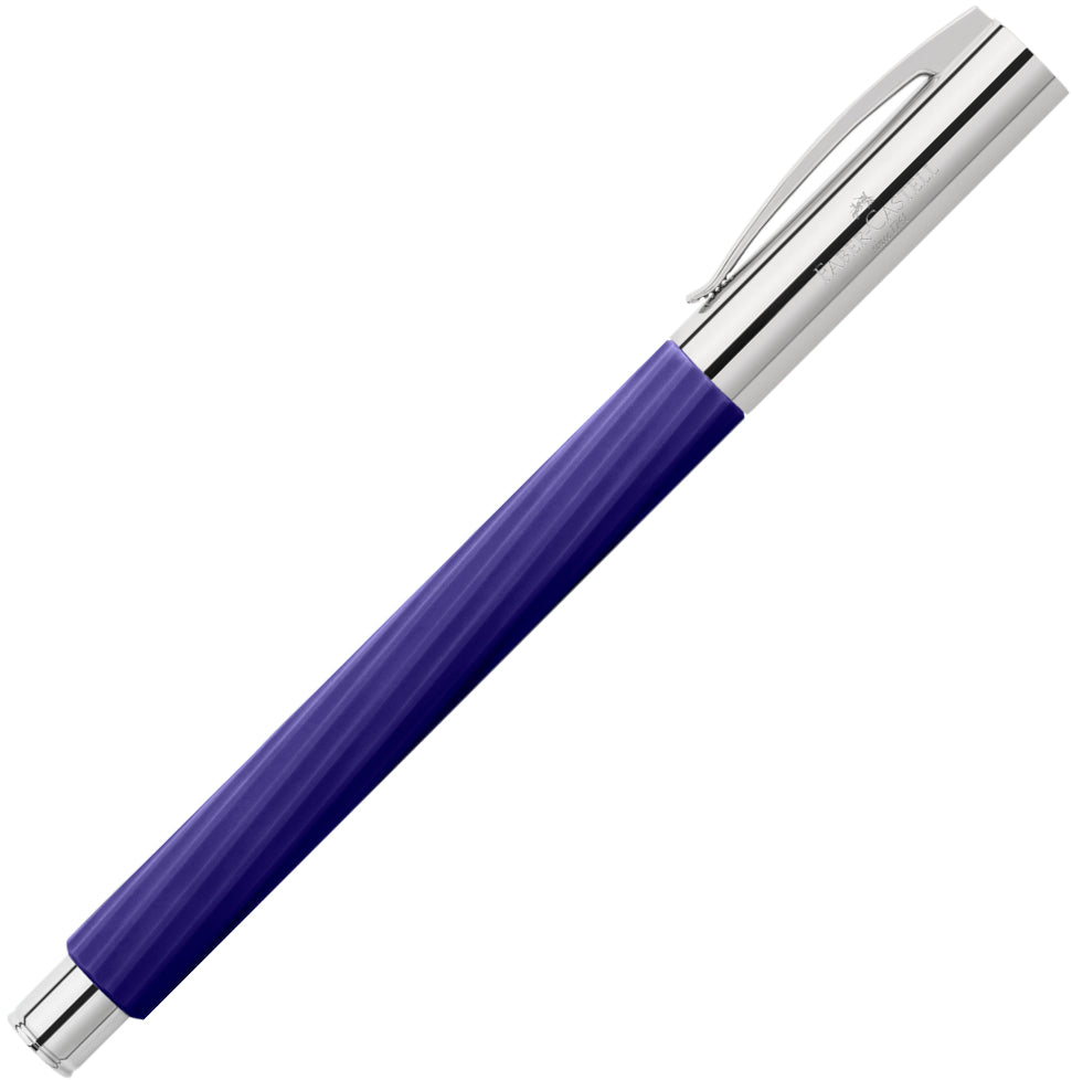 Faber-Castell, Füller, Ambition, Italic Midnight Mauve - Schreib und Stil