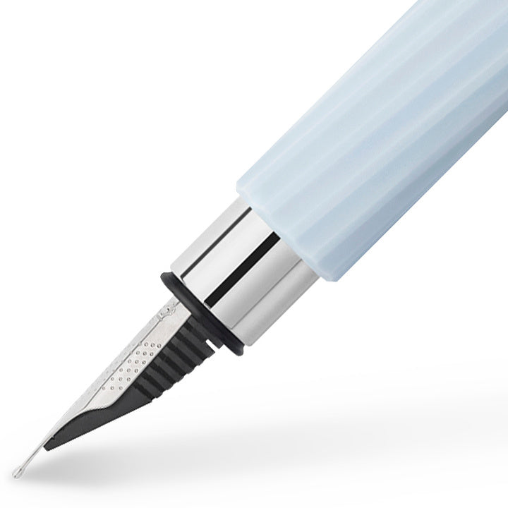 Faber-Castell, Füller, Ambition, Italic Ice Blue - Schreib und Stil