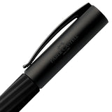 Faber-Castell, Kugelschreiber, Ambition, Italic Obsidian Black