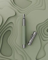 Graf von Faber-Castell, Füller, Guilloche, Sage Green - Schreib und Stil