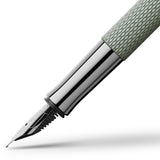 Graf von Faber-Castell, Füller, Guilloche, Sage Green - Schreib und Stil