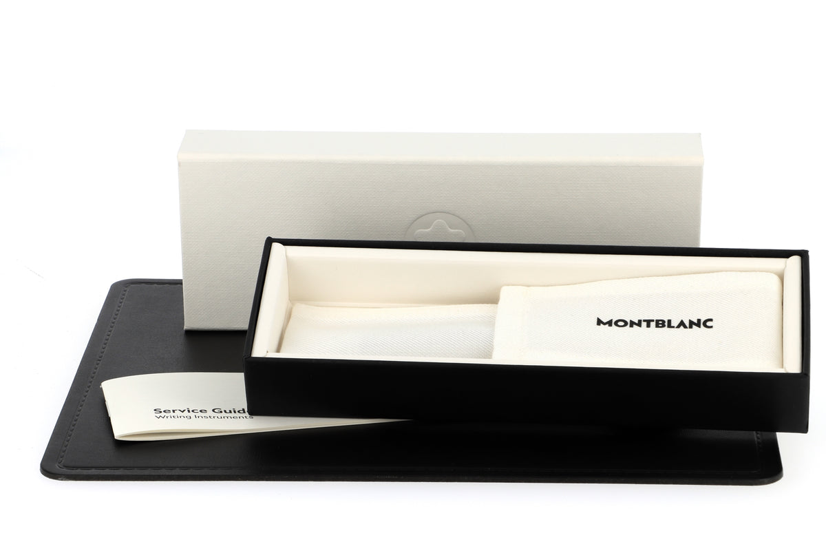 Montblanc, Kugelschreiber, Meisterstück, Platiniert, Classique, Schwarz - Schreib und Stil