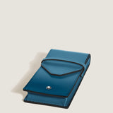Montblanc, Meisterstück, Etui für 3 Schreibgeräte,Blau - Schreib und Stil