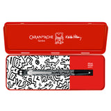 Caran d'Ache, Kugelschreiber, 849, Keith Haring Schwarz, Sonderedition