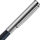 OttoHutt, Füller, design01, Ruthenium, Matt Blau - Schreib und Stil