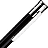 OttoHutt, Bleistift, design04, Glanz, Schwarz Platin