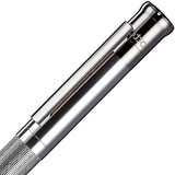 OttoHutt, Füller, design04, Princess Cut-Guillochierung, Silber Platin