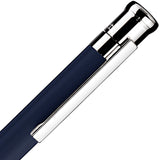 OttoHutt, Kugelschreiber, design04, Glanz, Blau Platin - Schreib und Stil