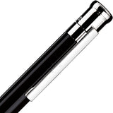OttoHutt, Kugelschreiber, design04, Glanz, Schwarz Platin - Schreib und Stil