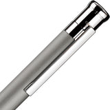 OttoHutt, Kugelschreiber, design04, Matt Graphite, Grey Platin - Schreib und Stil
