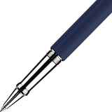 OttoHutt, Rollerball, design04, Glanz , Blau Platin - Schreib und Stil