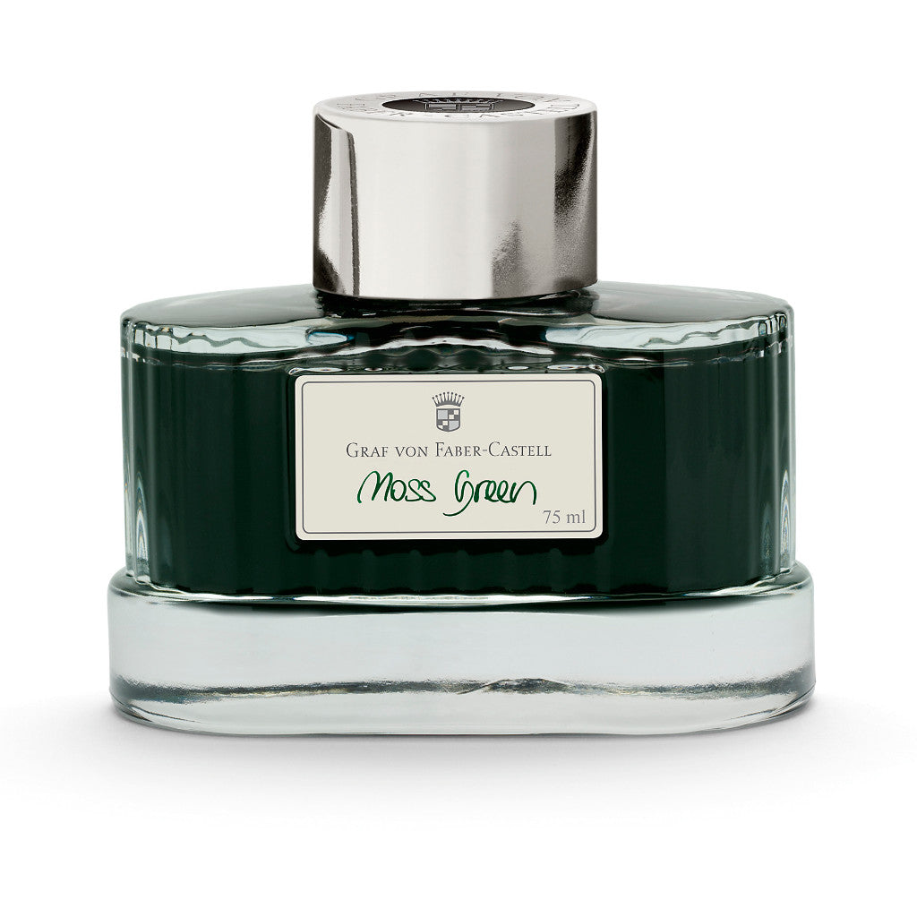 Graf von Faber-Castell, Tintenglas, Moss Green, 75ml