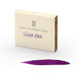 Graf von Faber-Castell, Tintenpatronen, Violet Blue, 6 Stk.