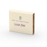Graf von Faber-Castell, Tintenpatronen, Violet Blue, 6 Stk.