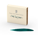 Graf von Faber-Castell, Tintenpatronen, Deep Sea Green, 6 Stk.