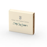 Graf von Faber-Castell, Tintenpatronen, Deep Sea Green, 6 Stk.