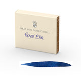 Graf von Faber-Castell, Tintenpatronen, Royal Blue, 6 Stk.