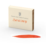 Graf von Faber-Castell, Tintenpatronen, Burned Orange, 6 Stk.