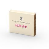 Graf von Faber-Castell, Tintenpatronen, Electric Pink, 6 Stk.