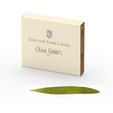 Graf von Faber-Castell, Tintenpatronen, Olive Green, 6 Stk.