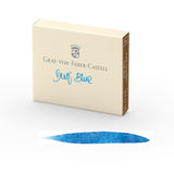 Graf von Faber-Castell, Tintenpatronen, Gulf Blue, 6 Stk.