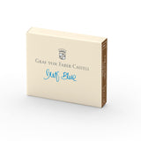 Graf von Faber-Castell, Tintenpatronen, Gulf Blue, 6 Stk.