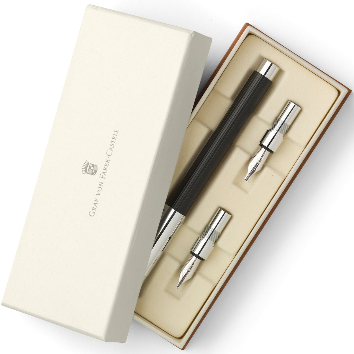 Graf von Faber-Castell, Füller, Tamitio, Kalligraphie Füller, Schwarz - Schreib und Stil