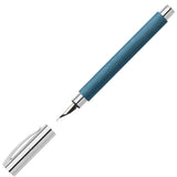 Faber-Castell, Füller, Ambition Edelharz, Blau - Schreib und Stil