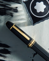 Montblanc, Füller, Meisterstück, 149, Calligraphy, Curved Nib, Schwarz