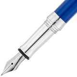 Waldmann, Füller, Edelfeder, Korn Design, Marina Blau