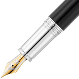 Waldmann, Füller, Précieux, Gold, Linien Design, Schwarz - Schreib und Stil