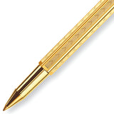 Caran d'Ache, Rollerball, Ecridor, Chevron Gold - Schreib und Stil