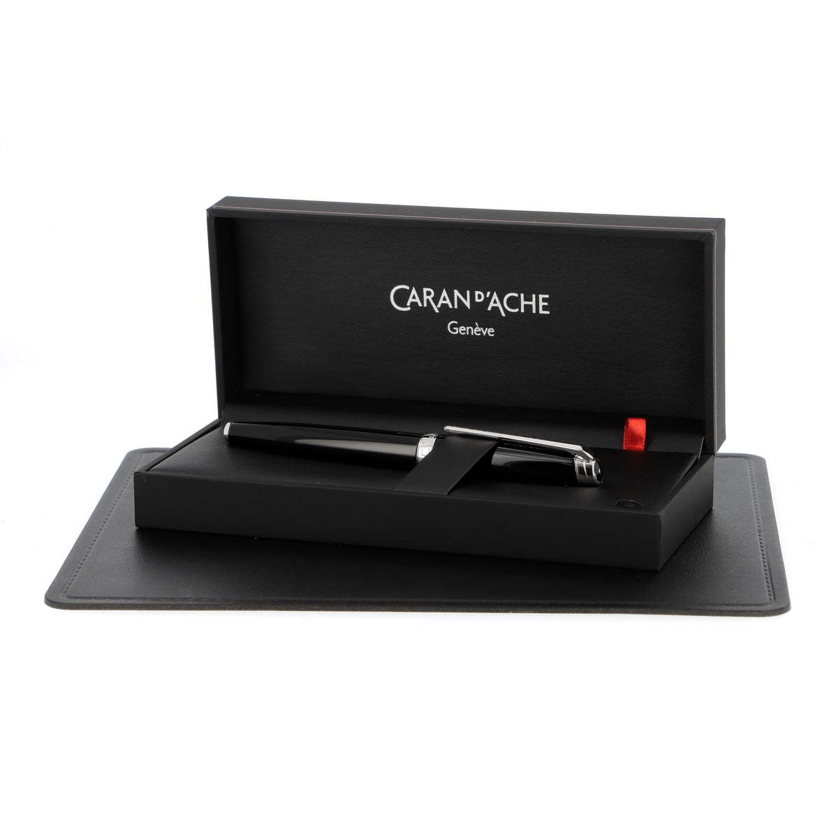 Caran d'Ache, Rollerball, Léman, Schwarz - Schreib und Stil