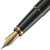 Diplomat, Füller Excellence A2, Gold, Lack Schwarz, Vergoldet