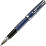 Diplomat, Füller, Excellence A2, Midnight Blue, Chrom