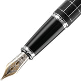 Diplomat, Füller, Excellence A plus, Raute Guillochiert Lapis, Gold, Schwarz