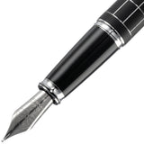 Diplomat, Füller, Excellence A plus, Raute Guillochiert Lapis, Schwarz