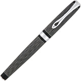 Diplomat, Füller, Excellence A plus, Welle Guillochiert Lapis, Schwarz