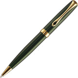Diplomat, Kugelschreiber, Excellence A2, Evergreen, Vergoldet