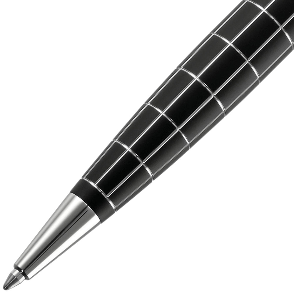 Diplomat, Kugelschreiber, Excellence A plus, Raute Guillochiert Lapis, Schwarz, EasyFlow