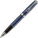 Diplomat, Rollerball, Excellence A2, Midnight Blue, Chrom