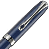 Diplomat, Rollerball, Excellence A2, Midnight Blue, Chrom