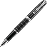 Diplomat, Rollerball, Excellence A plus, Raute Guillochiert Lapis, Schwarz