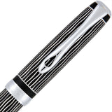 Diplomat, Rollerball, Excellence A plus, Welle Guillochiert Lapis, Schwarz