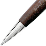 Faber-Castell, Kugelschreiber, e-motion, Birnbaum, Dunkelbraun
