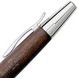 Faber-Castell, Kugelschreiber, e-motion, Birnbaum, Dunkelbraun