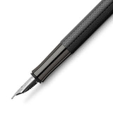 Graf von Faber-Castell, Füller, Guilloche, Black Edition - Schreib und Stil